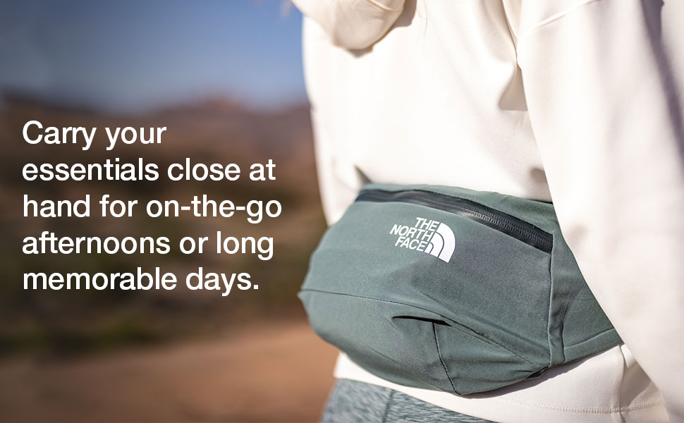 Pack up and get outdoors to explore with The North Face.