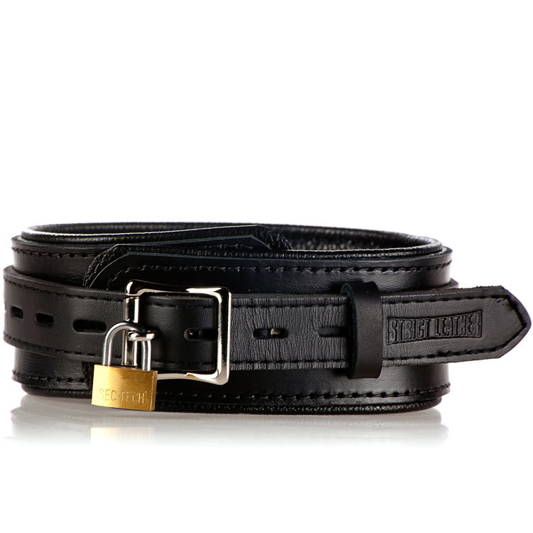 Strict Leather Premium Locking Collar | UberKinky