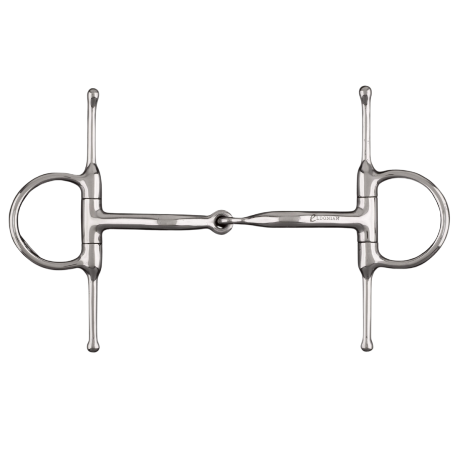 Curved Mouth Full Cheek Snaffle Bit