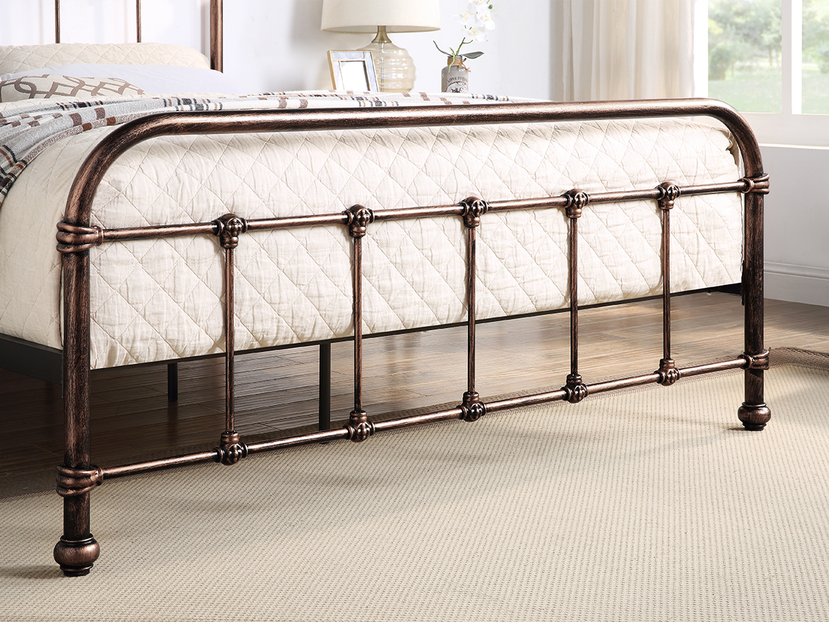 Burford Copper Victorian Metal Bed