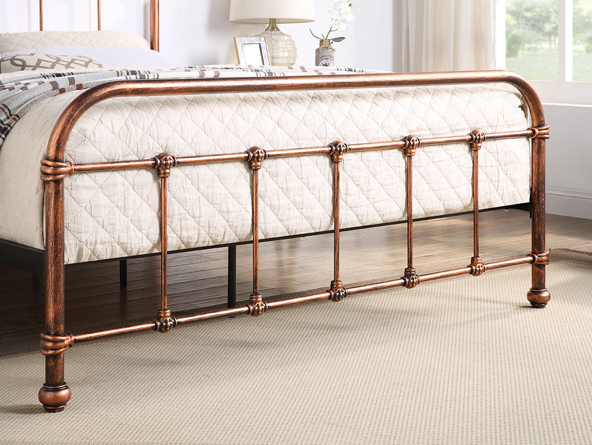 Burford Copper Victorian Metal Bed