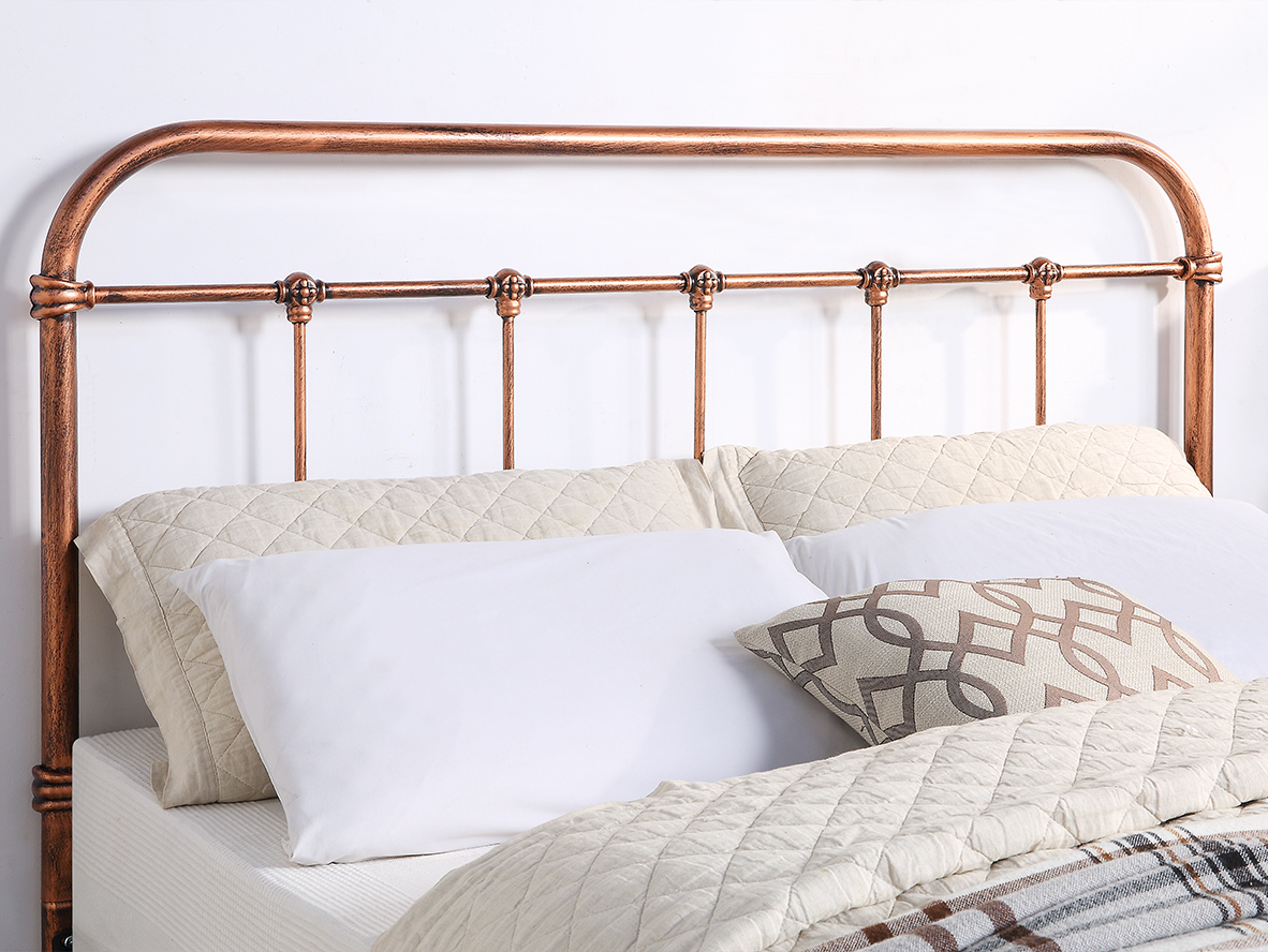 Burford Copper Victorian Metal Bed