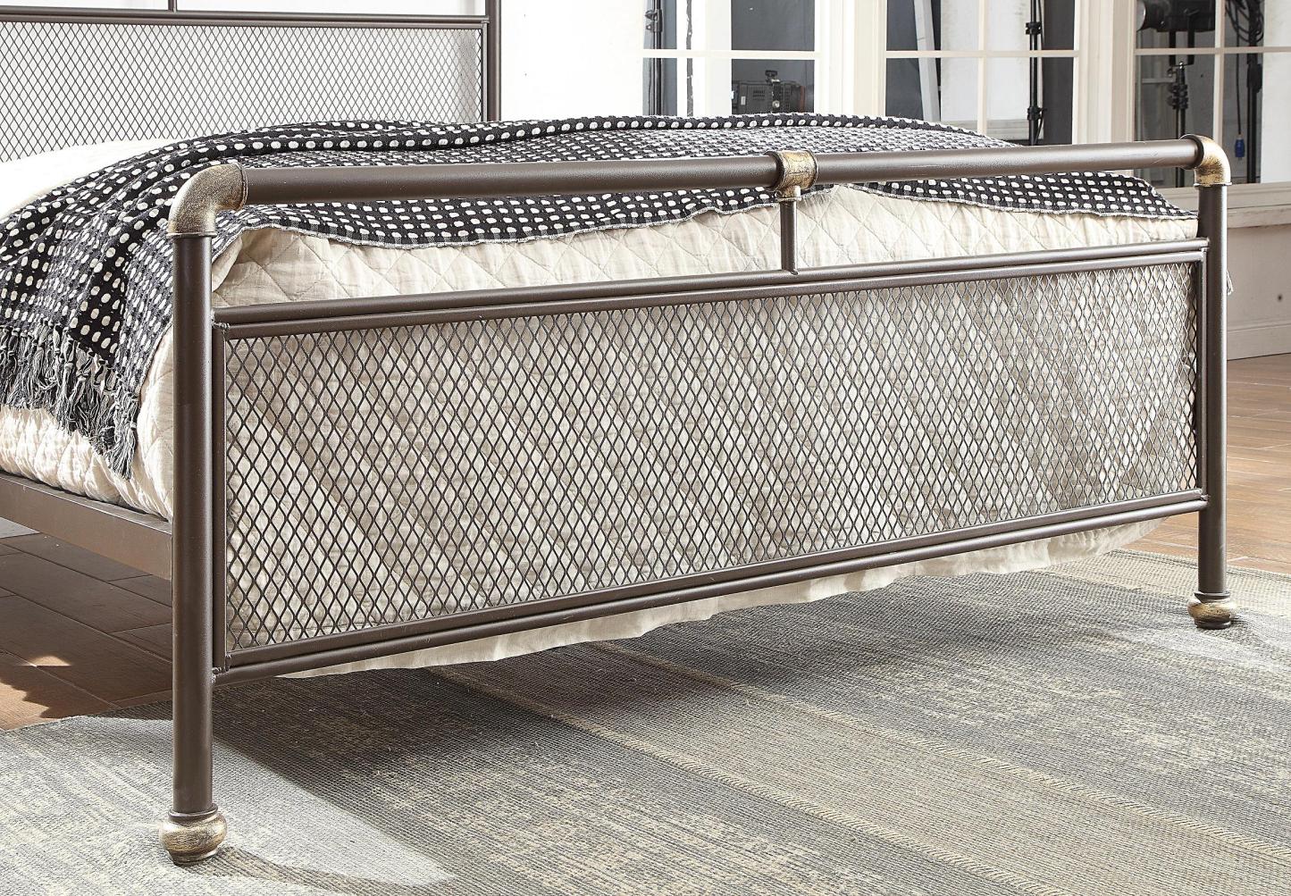 Cambridge Industrial Metal Bed