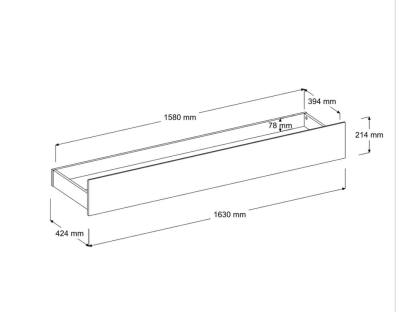 Tam Tam Bunk Bed with Storage Drawer