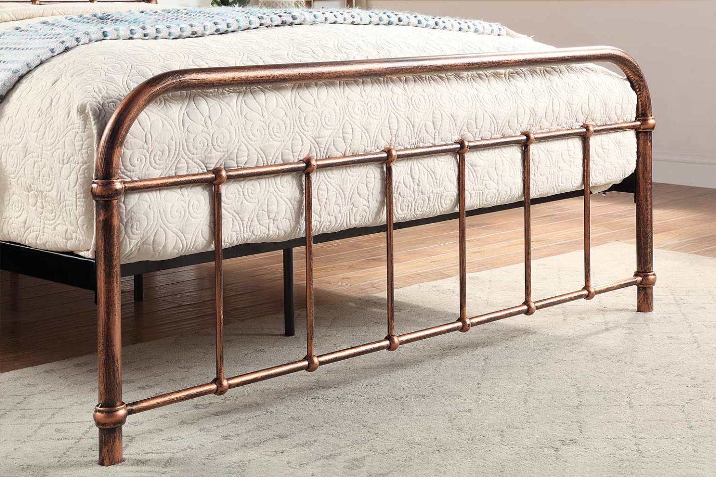 Henley Copper Metal Bed
