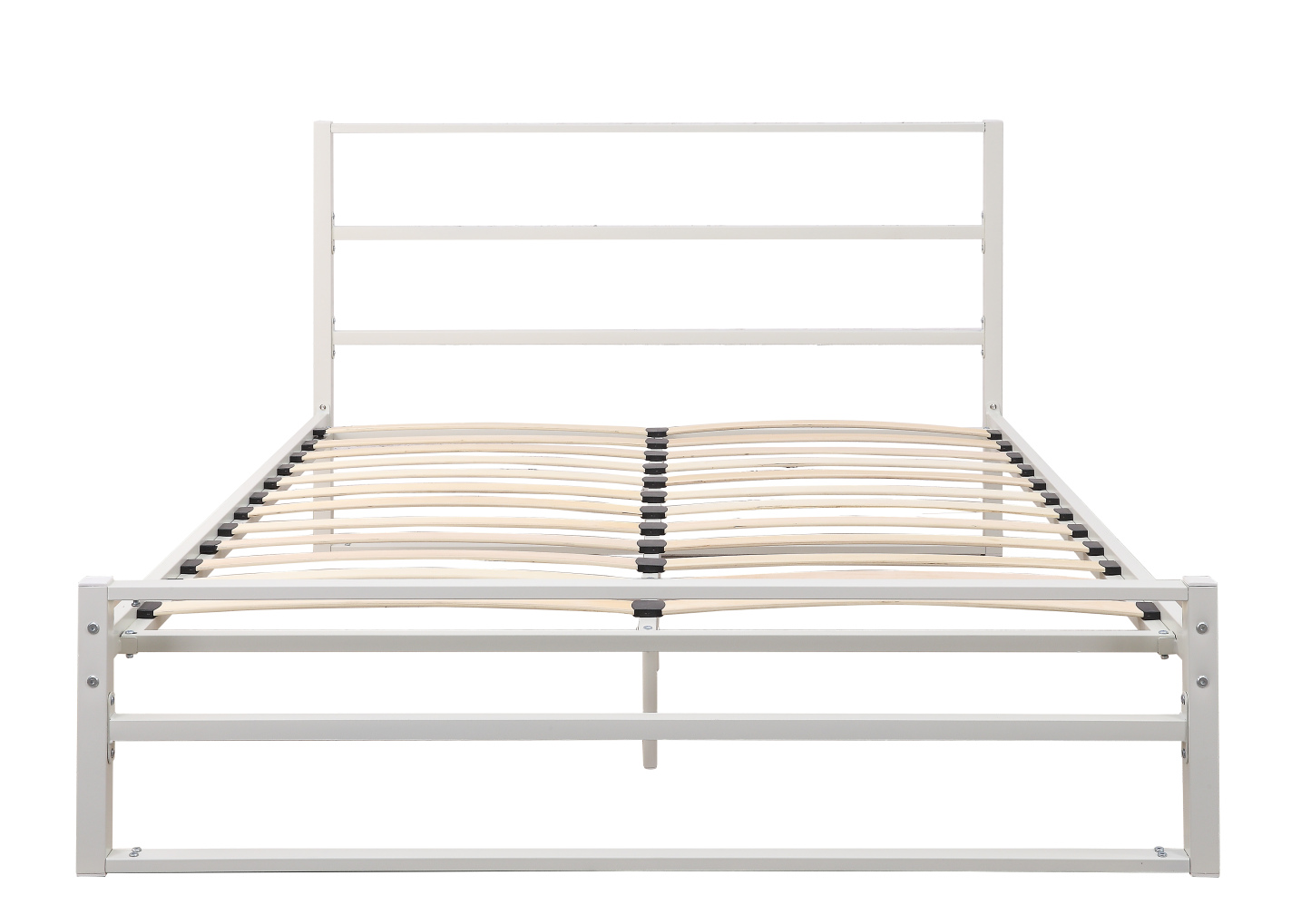 Hartfield White Metal King Bed