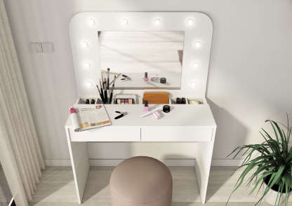 Hollywood Dressing Table & Beauty Bar