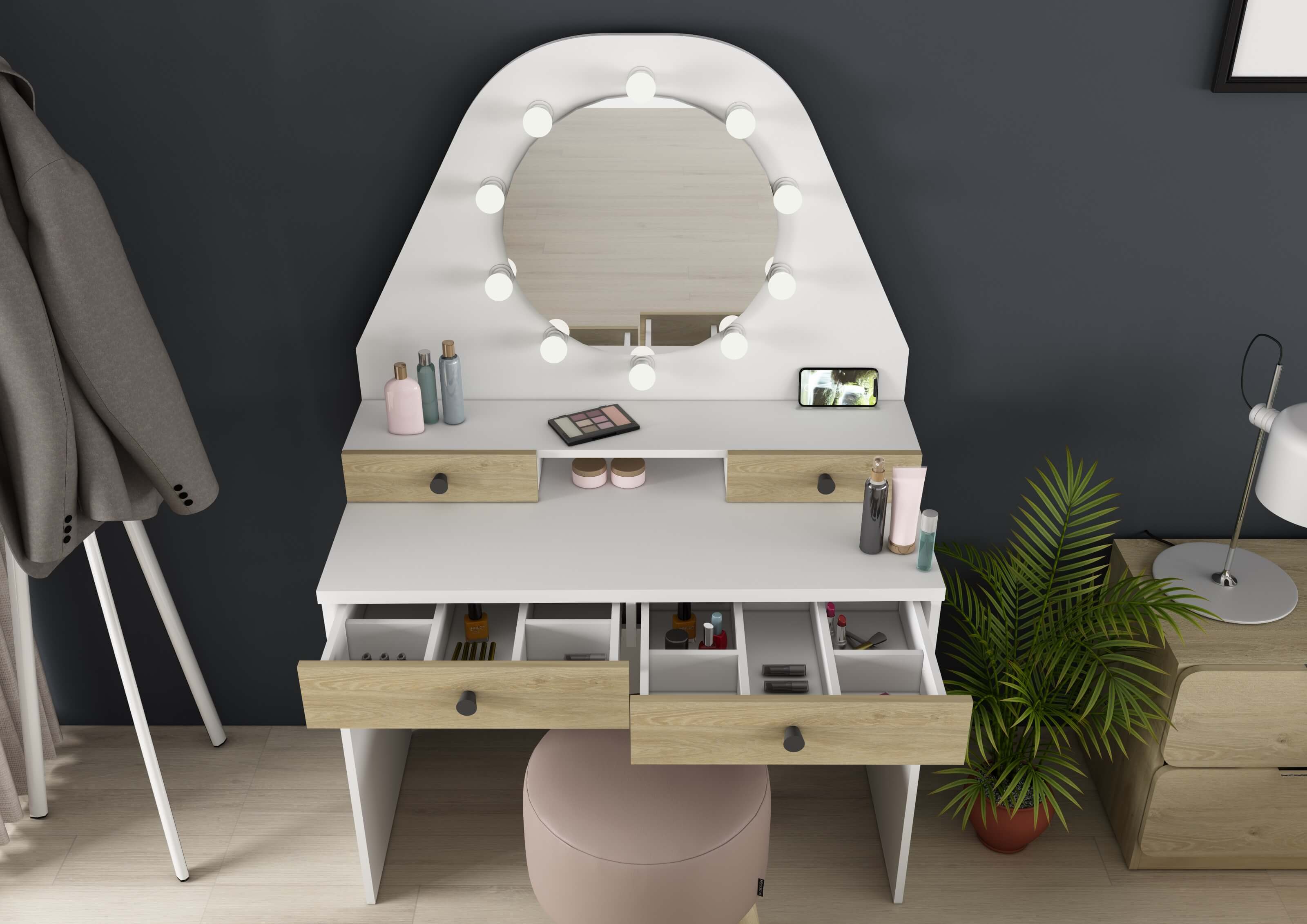 Star Dressing Table & Beauty Bar