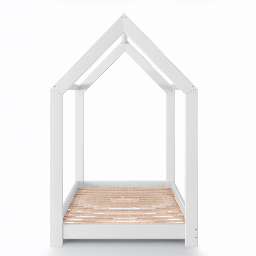Kids Treehouse White Wooden Bed