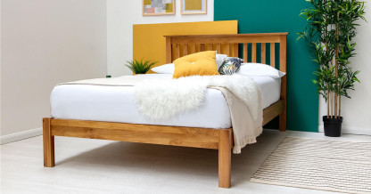 Alderley Solid Oak Wooden Bed