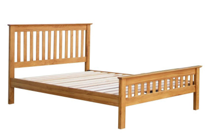 Chelford Farmhouse Solid Oak Wooden Bed