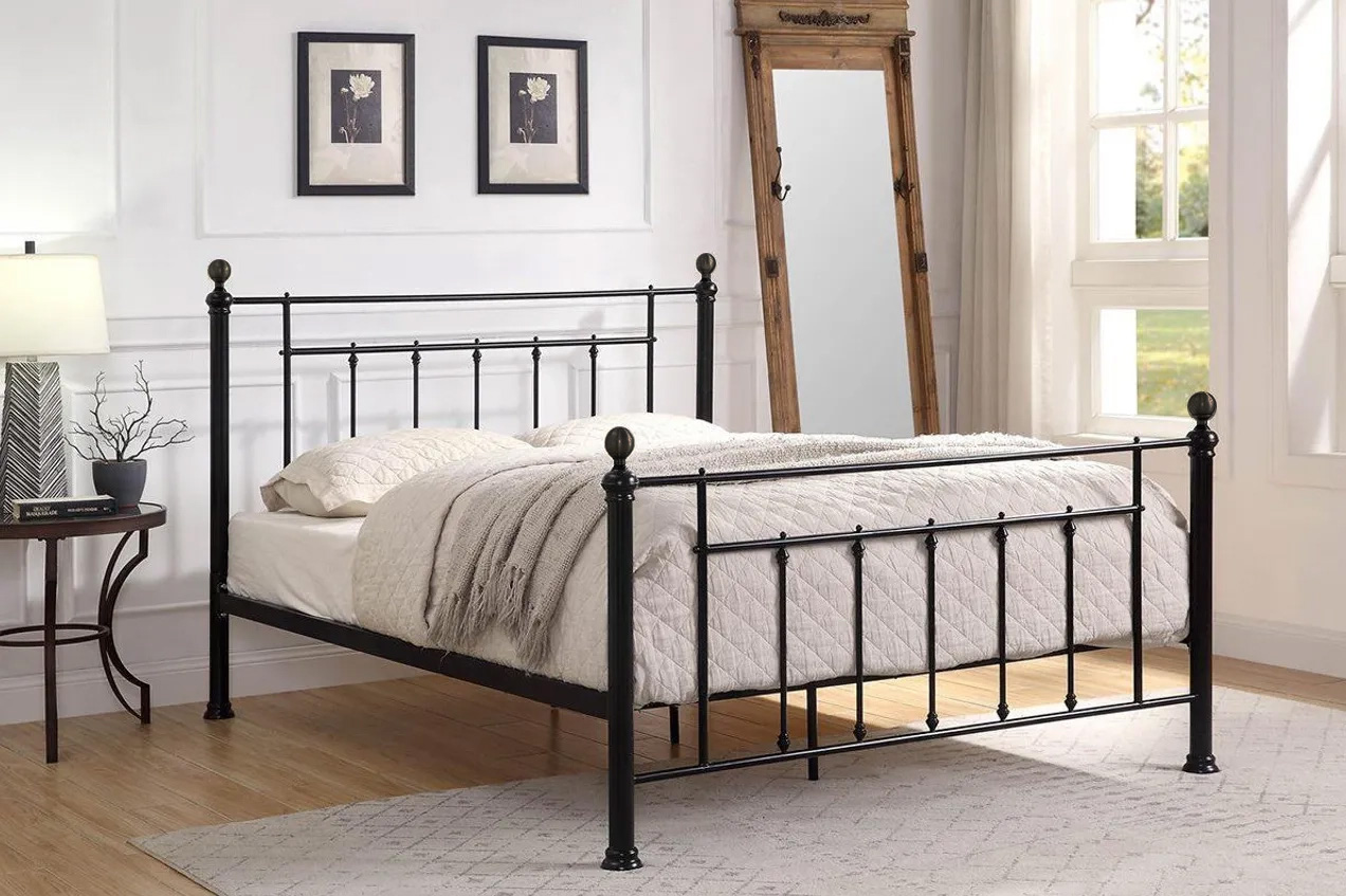 Harpenden Black Metal Bed