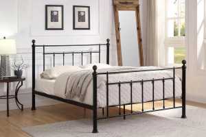 Harpenden Black Metal Bed