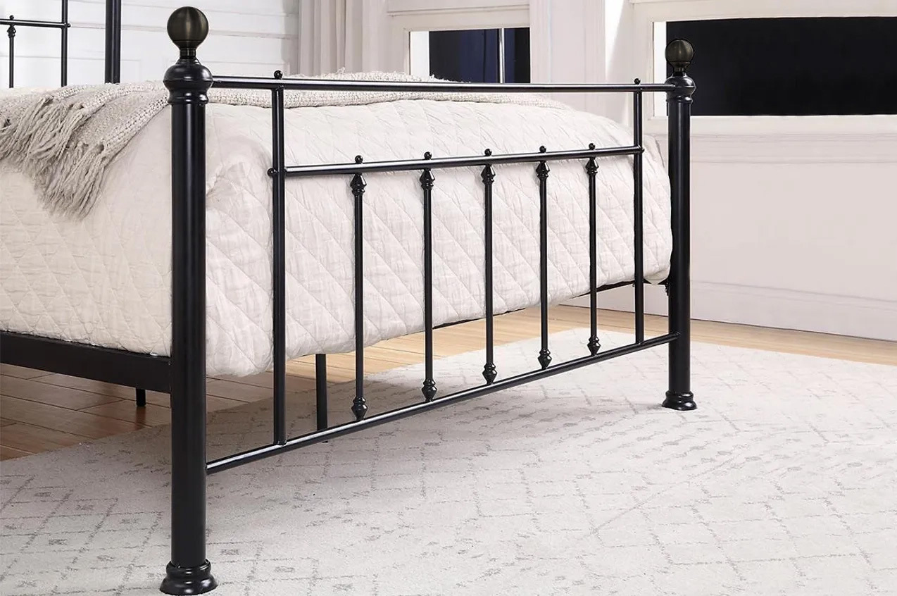 Harpenden Black Metal Bed