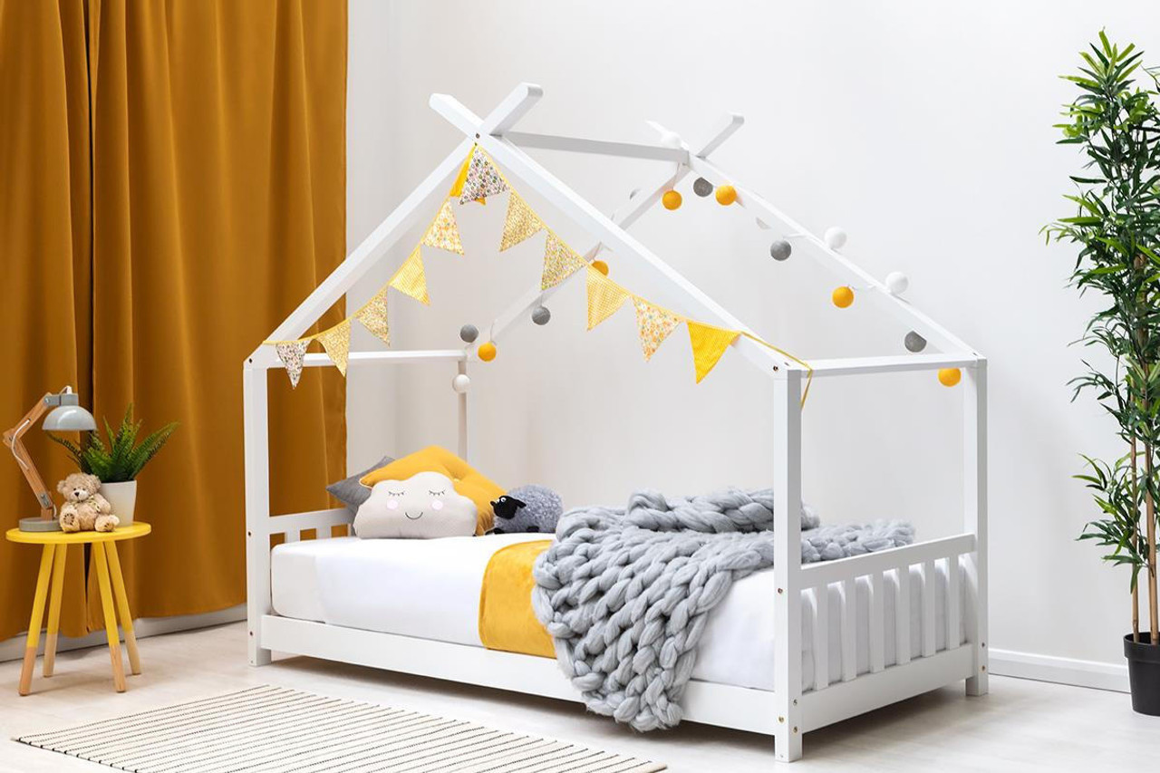 Kids Canopy White House Bed