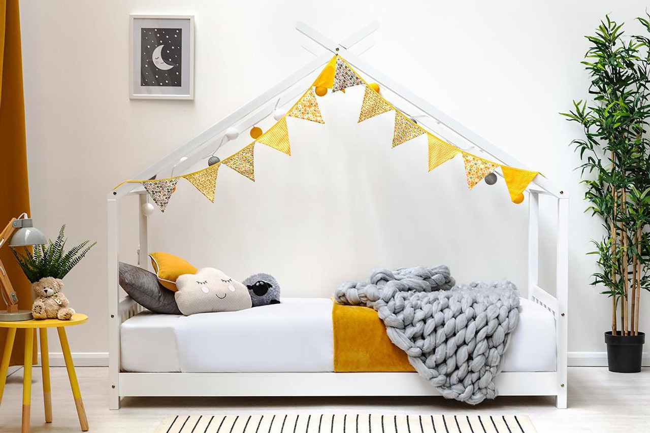 Kids Canopy White House Bed