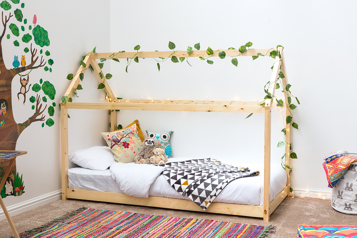 Kids Treehouse Pine Wooden Bed