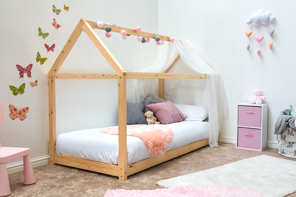 Kids Treehouse Pine Wooden Bed