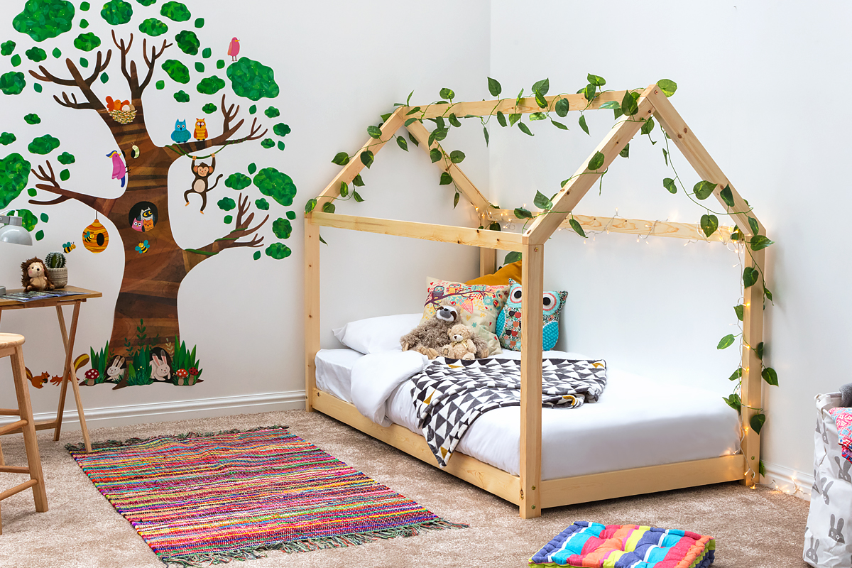 Kids Treehouse Pine Wooden Bed