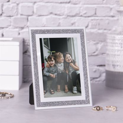 Sparkle Glass Photo Frame 6" x 4" - Set of 2 | M&W