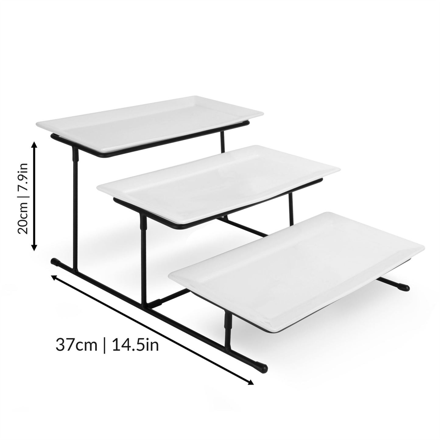 3 Tier Serving Set Platters | M&W