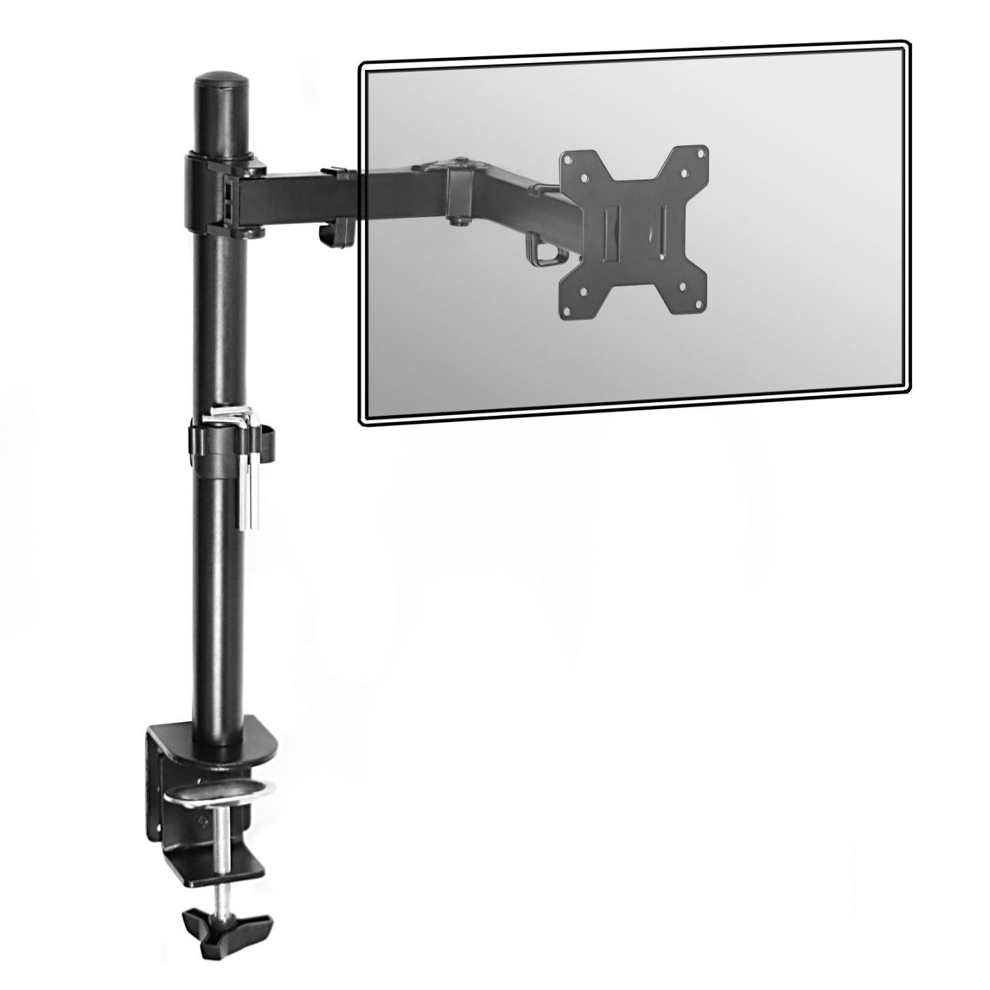 Single Arm Monitor Bracket | M&W