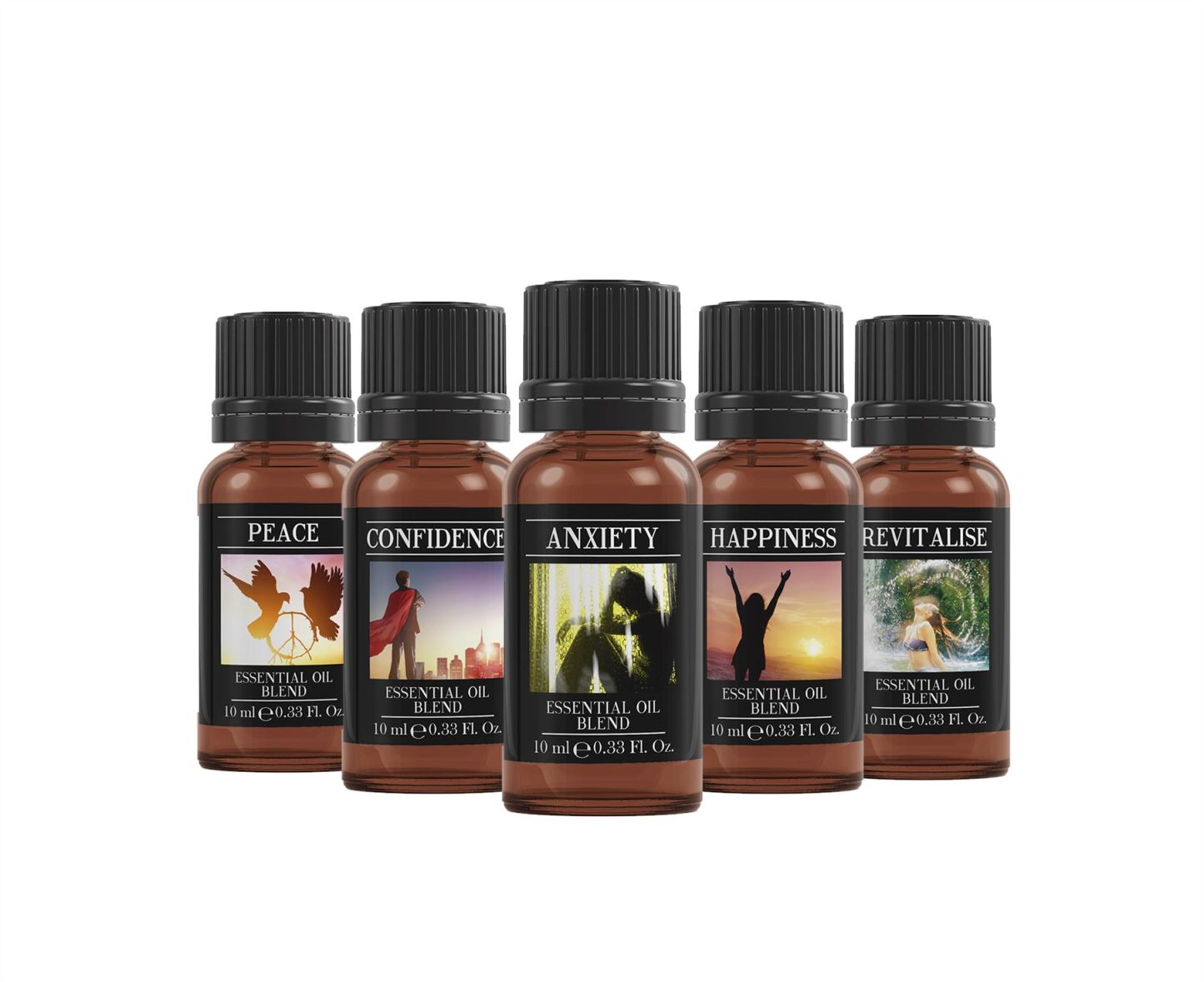 Mystic Moments Mental Wellbeing Essential Oils Blend Gift Pack