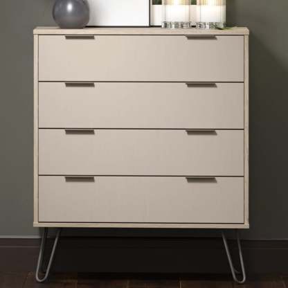 Augusta Driftwood 4 Drawer Chest Of Drawers