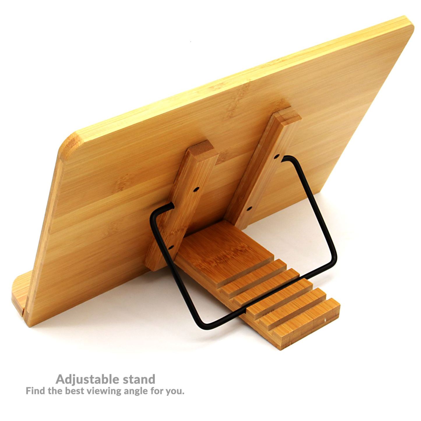 Bamboo Recipe Book Stand | M&W