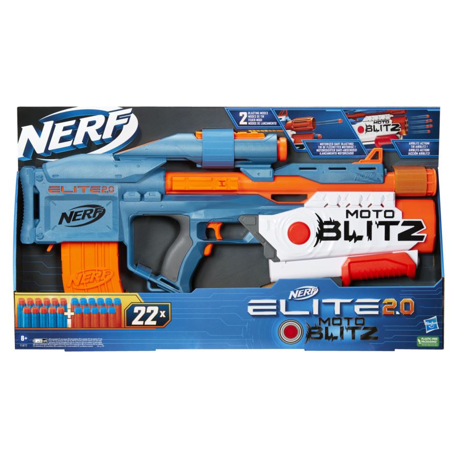 Nerf Elite 2.0 Motorblitz CS Motorised 10-Dart Blaster
