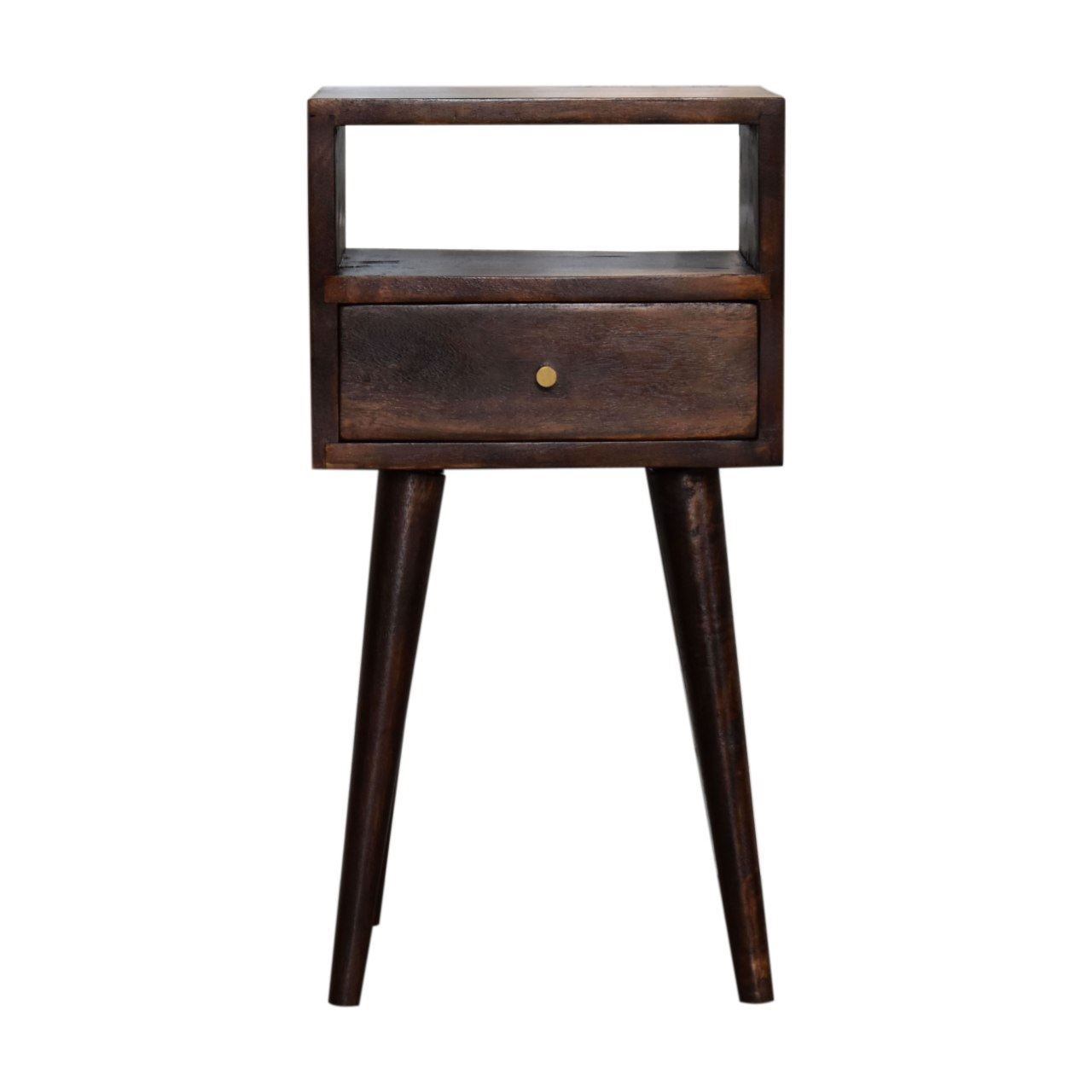 Artisan Mini Walnut Bedside Table
