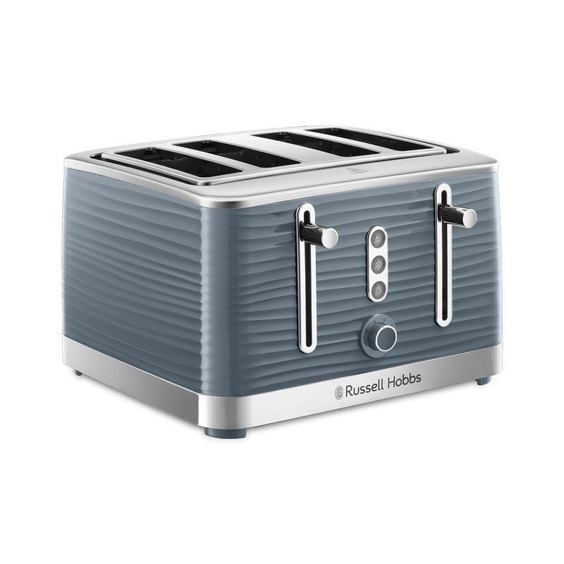 Russell Hobbs Inspire Toaster 4 Slice Grey 1800W UK Plug