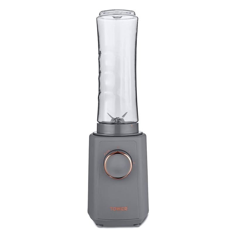 Tower Cavaletto 300W Personal Blender Grey & Rose Gold UK Plug