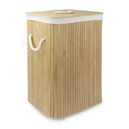 Bamboo Laundry Hamper Basket | M&W