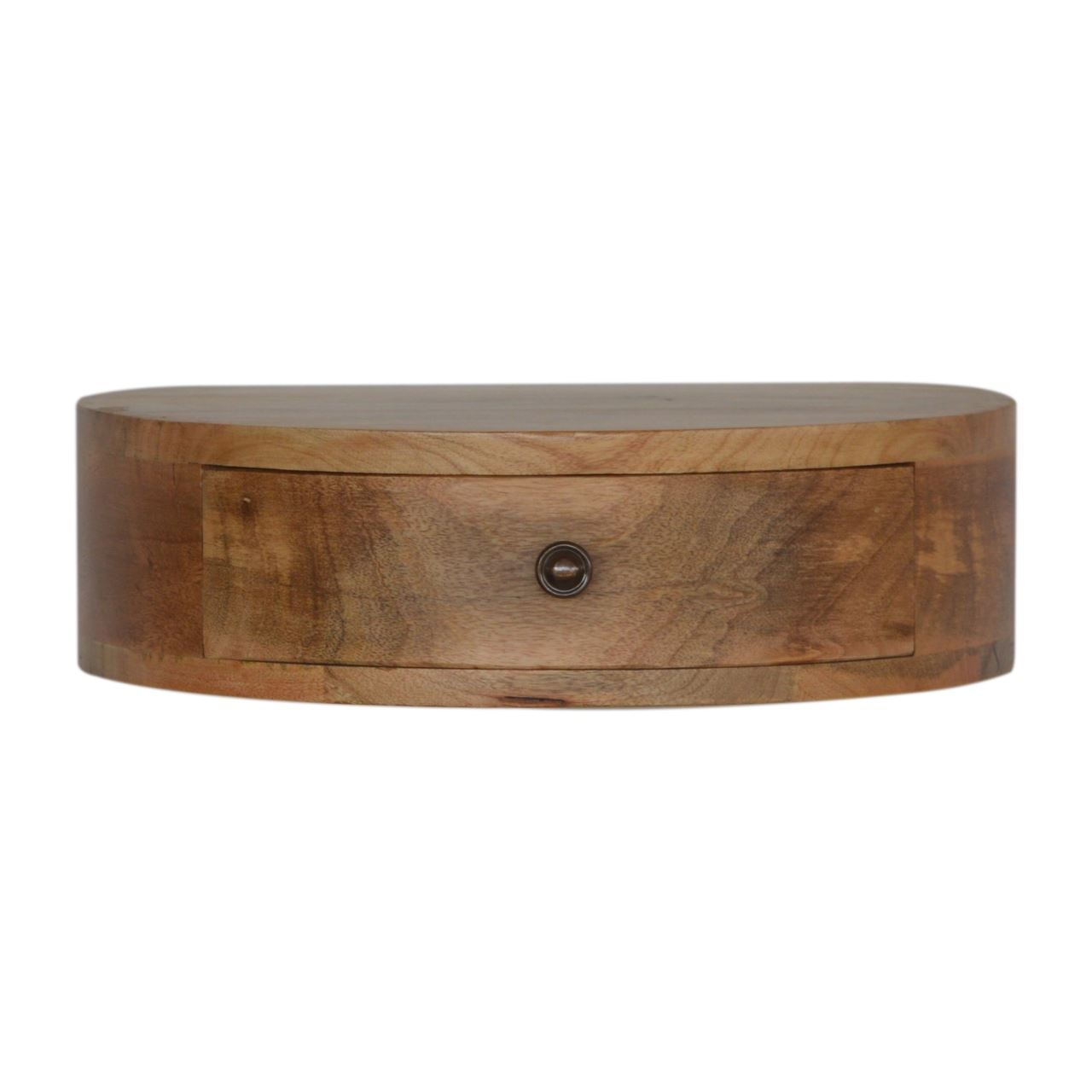 Artisan Wall Mounted Rounded Bedside Table