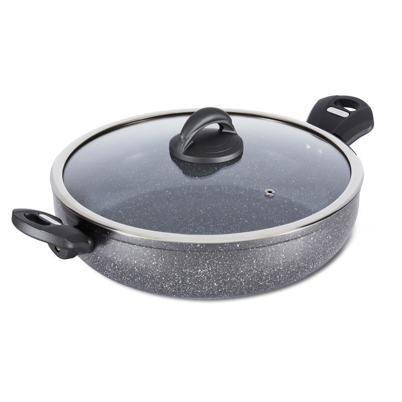 Tower Cerastone 30cm Low Casserole Graphite