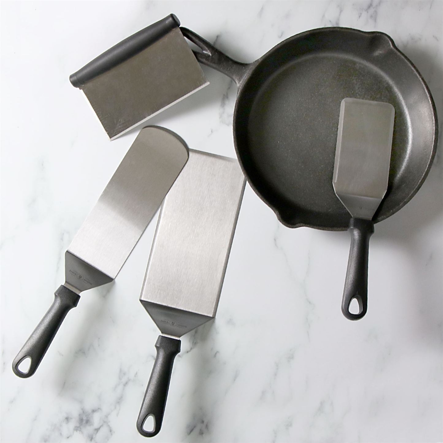 4pc. Stainless Steel Spatula Set | M&W