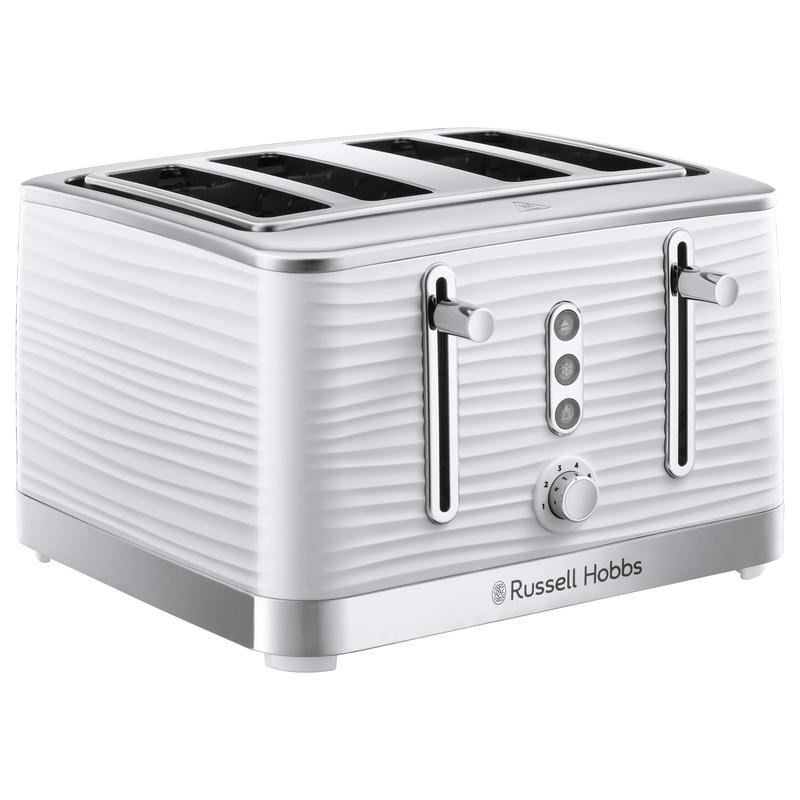 Russell Hobbs Inspire Toaster 4 Slice White