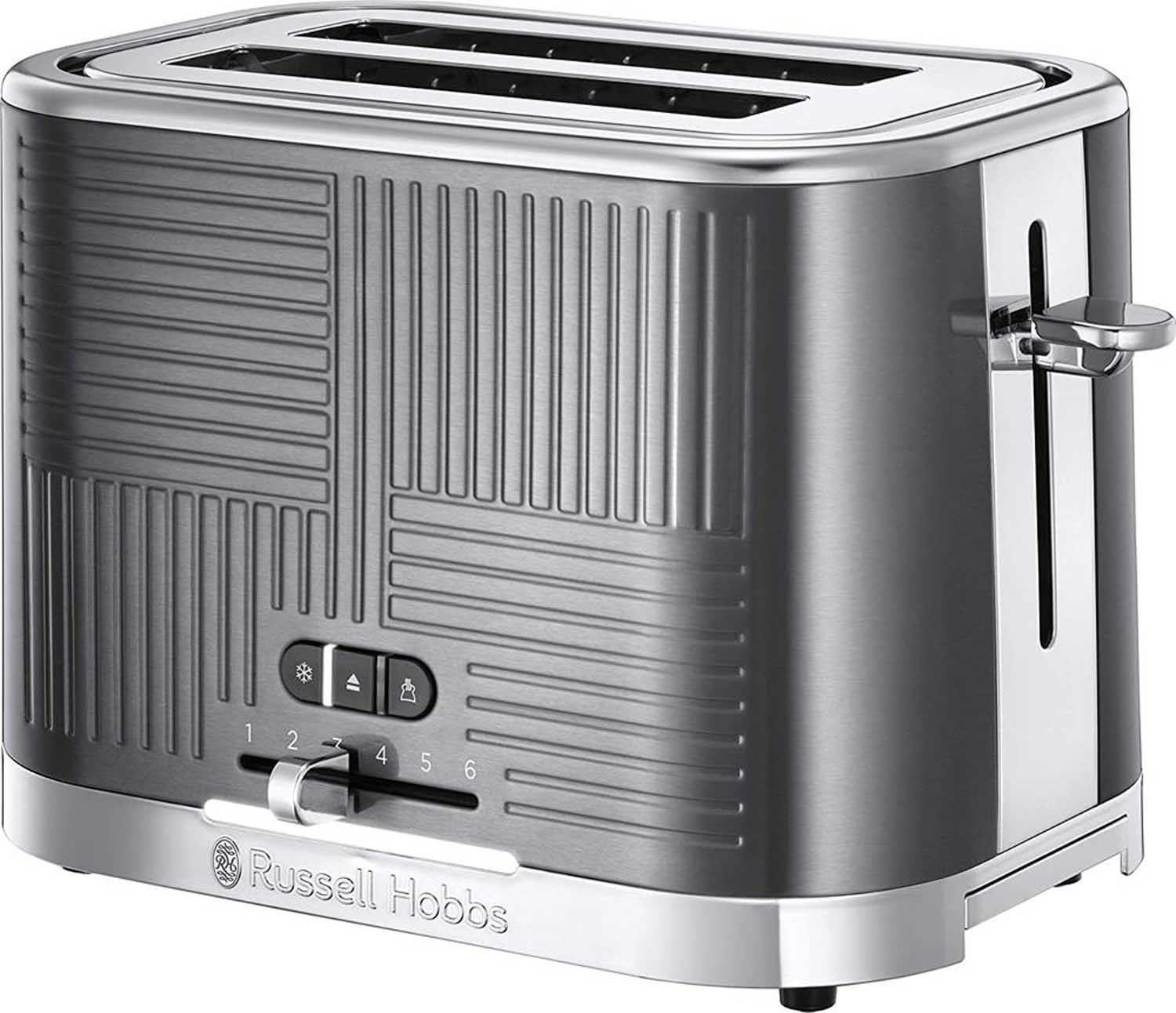 Russell Hobbs 2S Stainless Steel Silver Toaster
