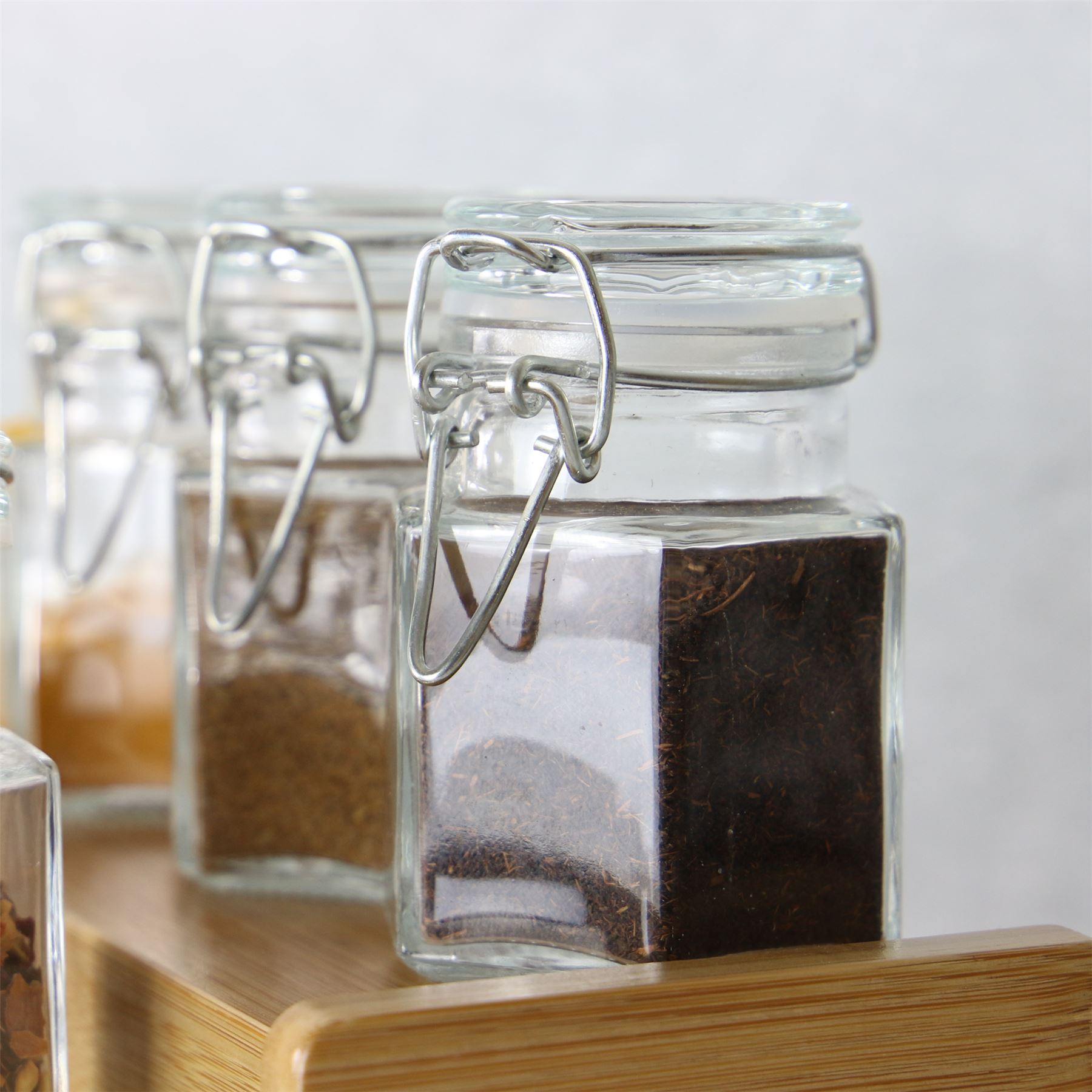 Hexagonal Spice Jars - Set of 12 | M&W