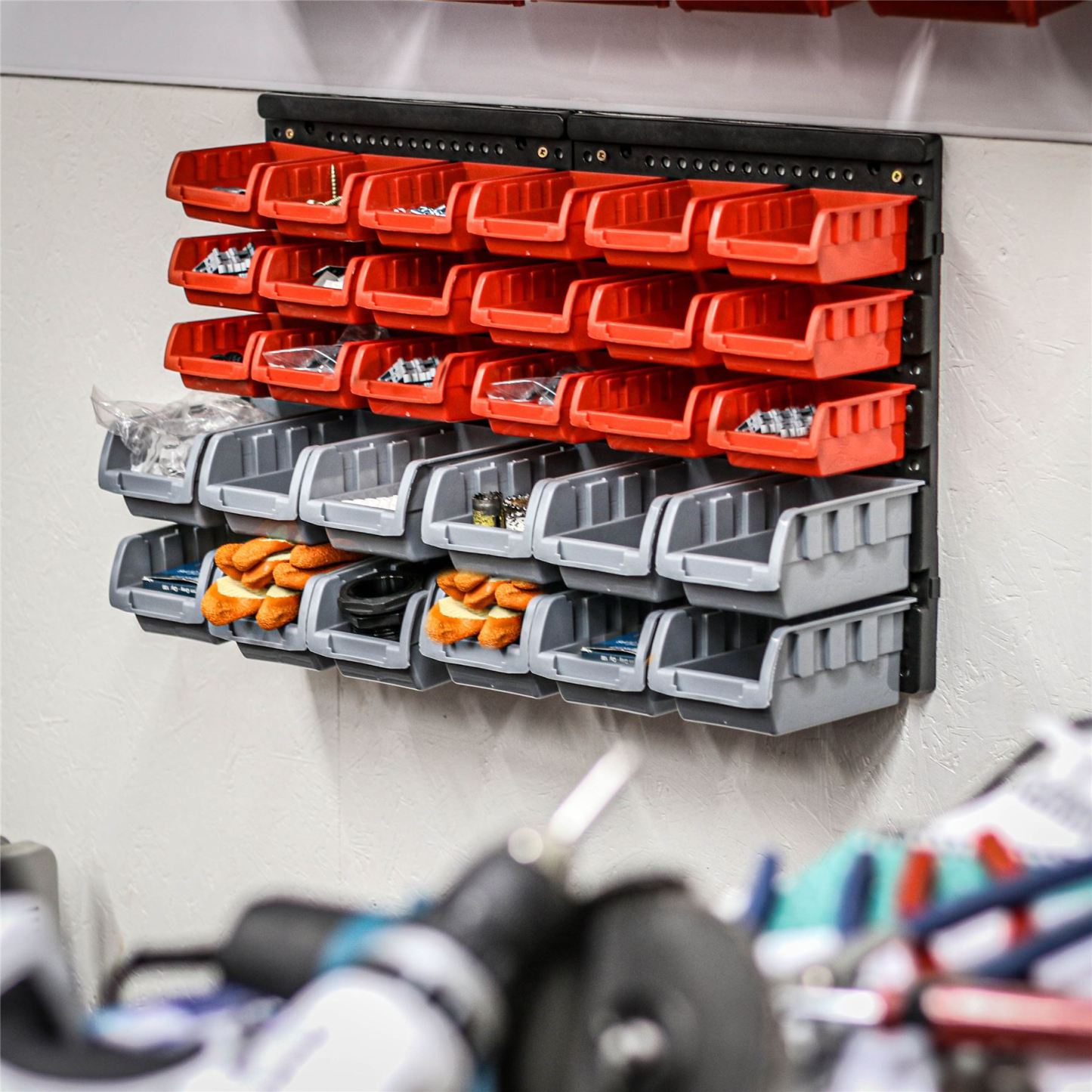 Wall Mounted DIY Storage Bins & Backboards | Pukkr