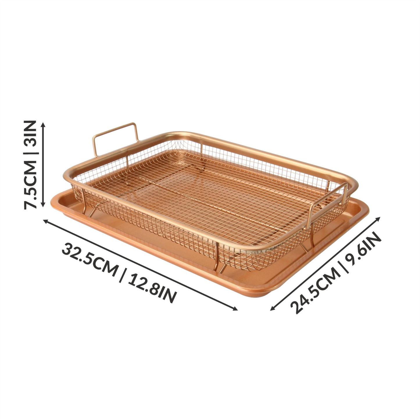 Copper Crisping Basket & Baking Tray | M&W