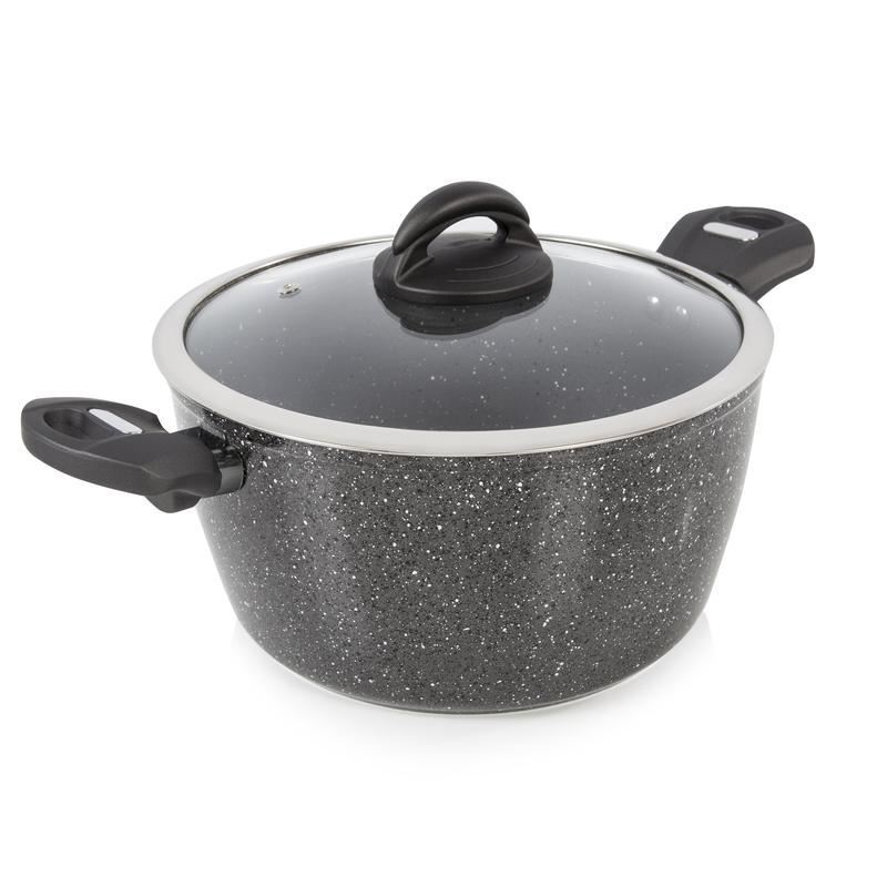 Tower Cerastone Forged 24cm/4.2L Casserole Graphite