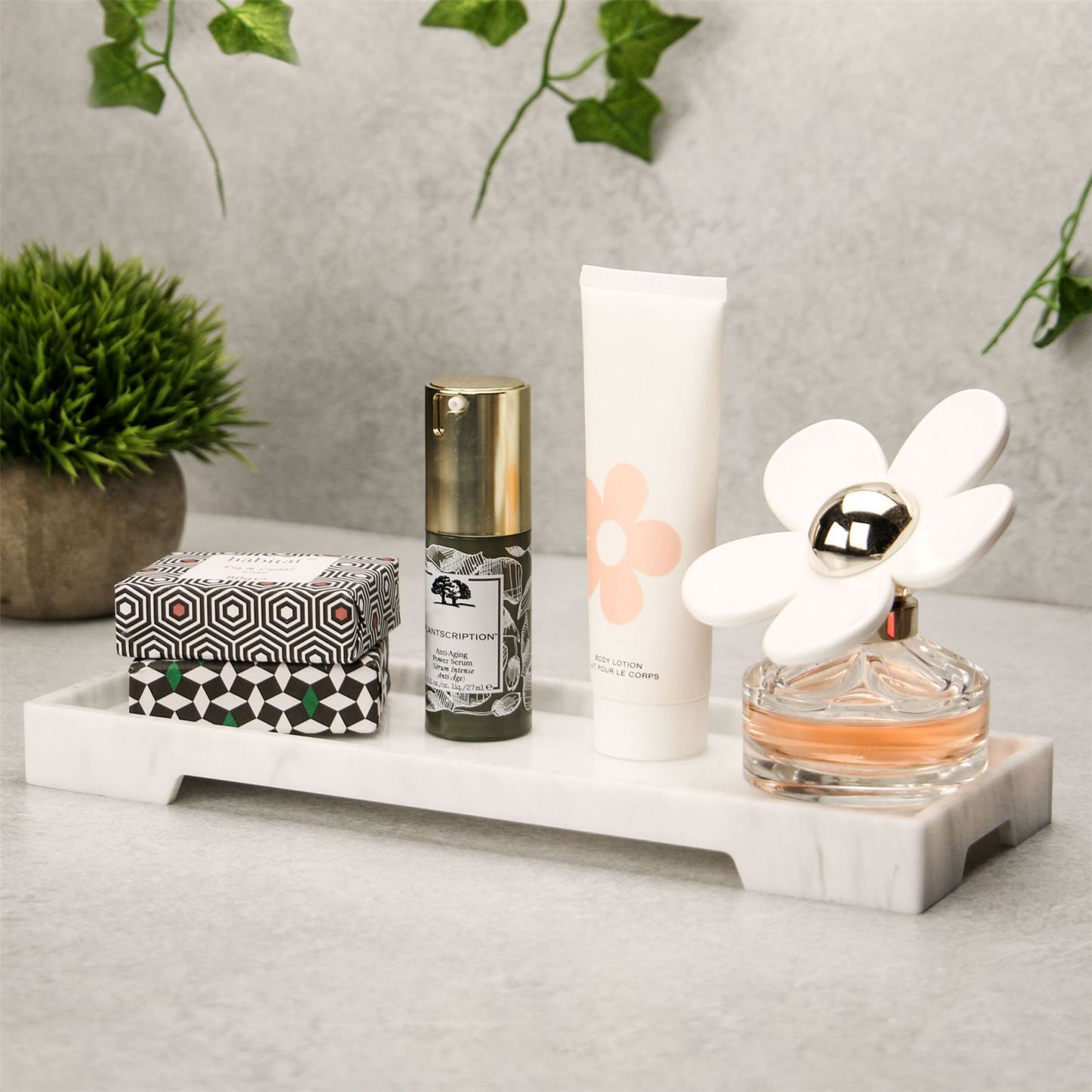 Marble Effect Vanity Tray Small | Pukkr