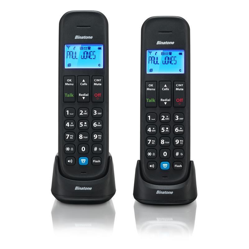 Veva 1915 Call Blocker Twin DECT Phone Black