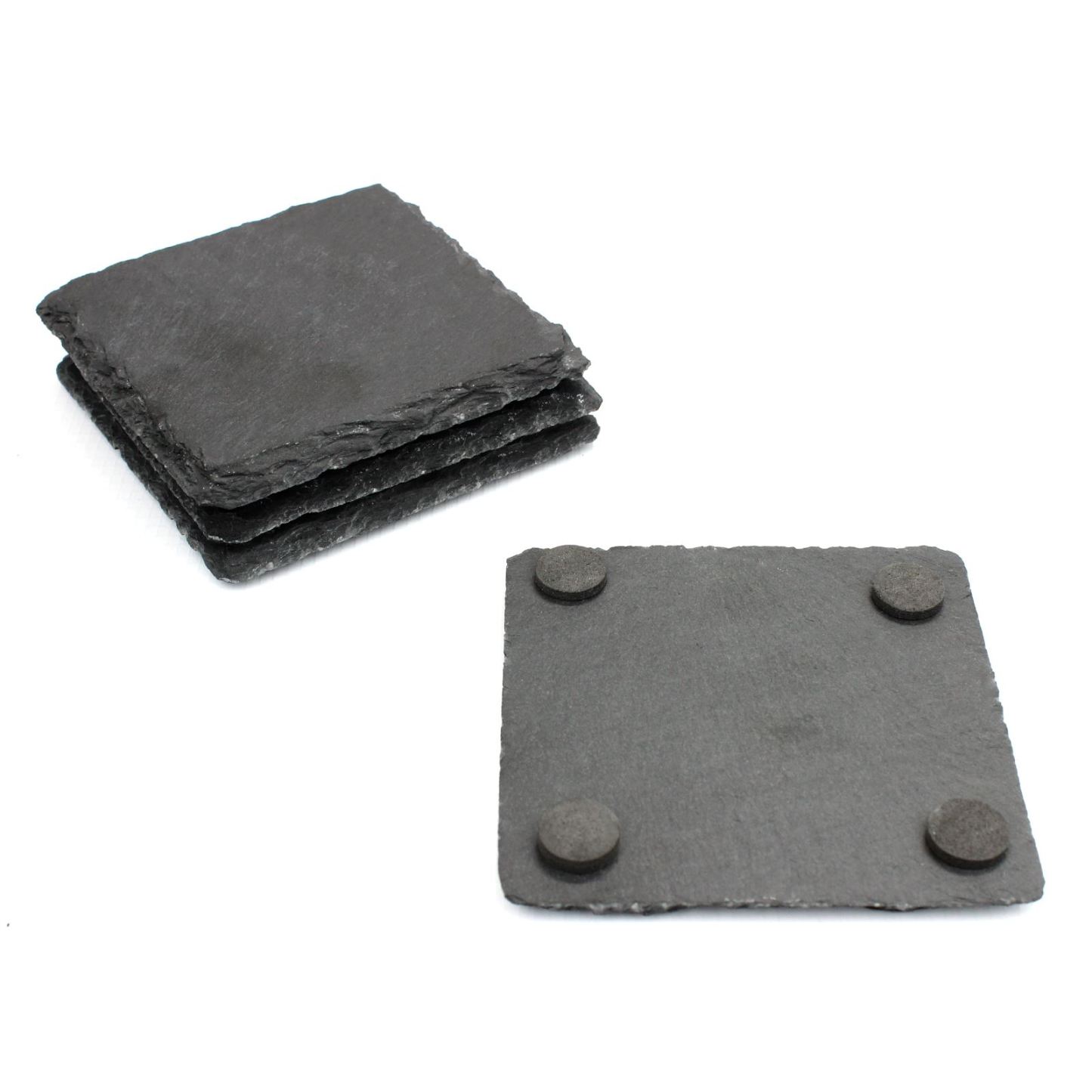 Natural Slate Placemats & Coasters - 16pc | M&W