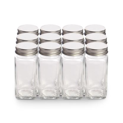 Spice Jars with Shaker Lids - Set of 12 | M&W