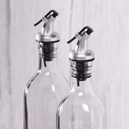 Oil and Vinegar Dispenser Bottles - 500ml Pack of 4 | M&W