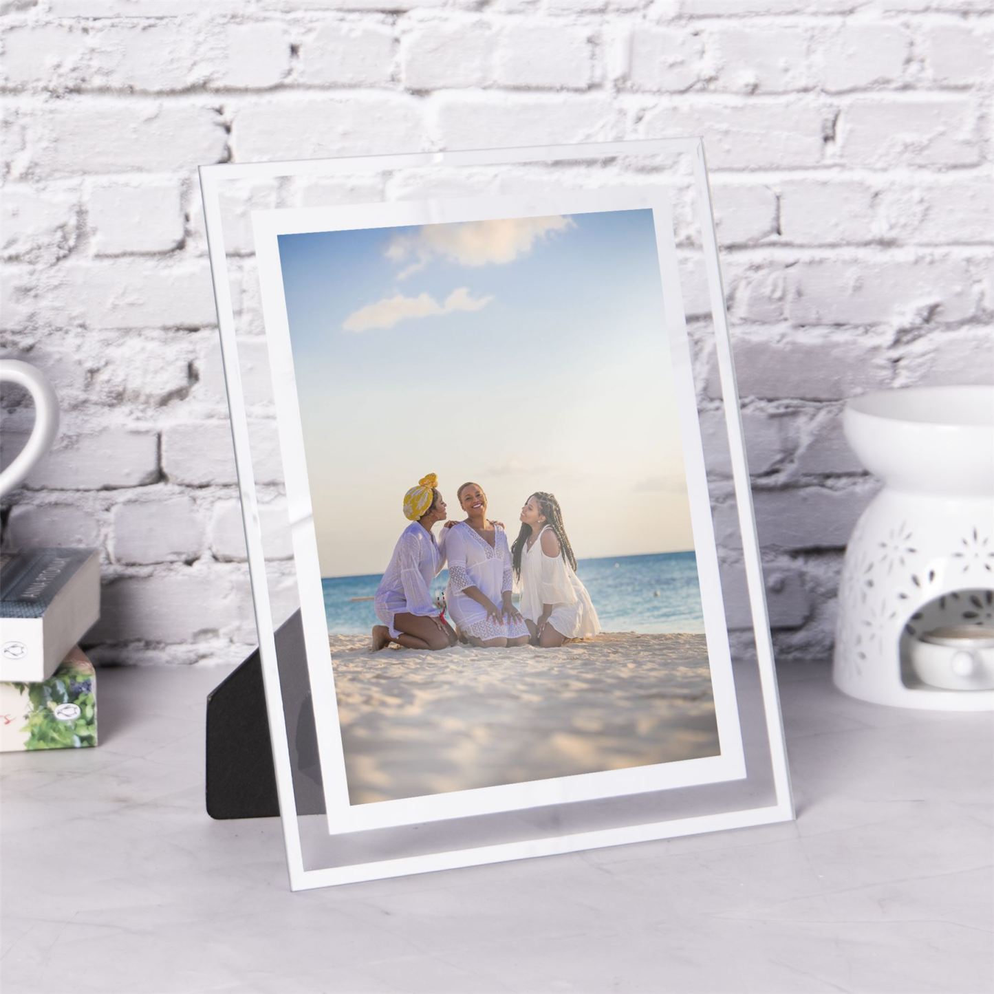 Glass Photo Frame 6" x 8" - Set of 2 | M&W