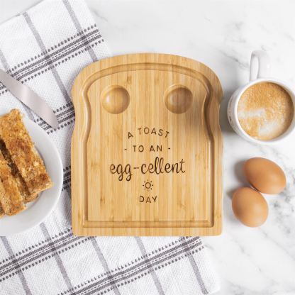 Bamboo Breakfast Egg Board | M&W